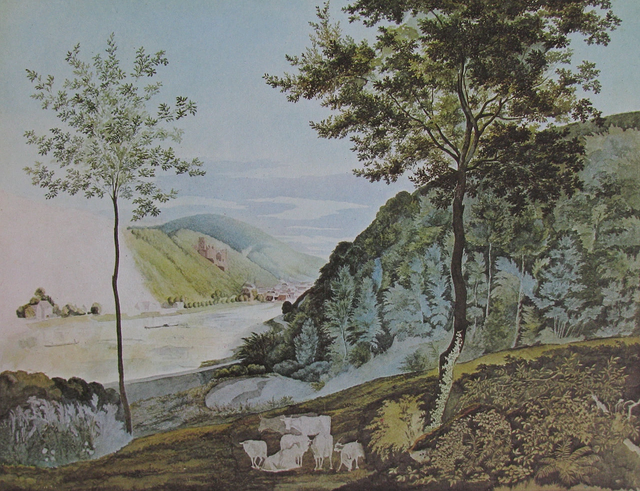Carl Philipp Fohr - Fohr Daniel Heidelberg 1829